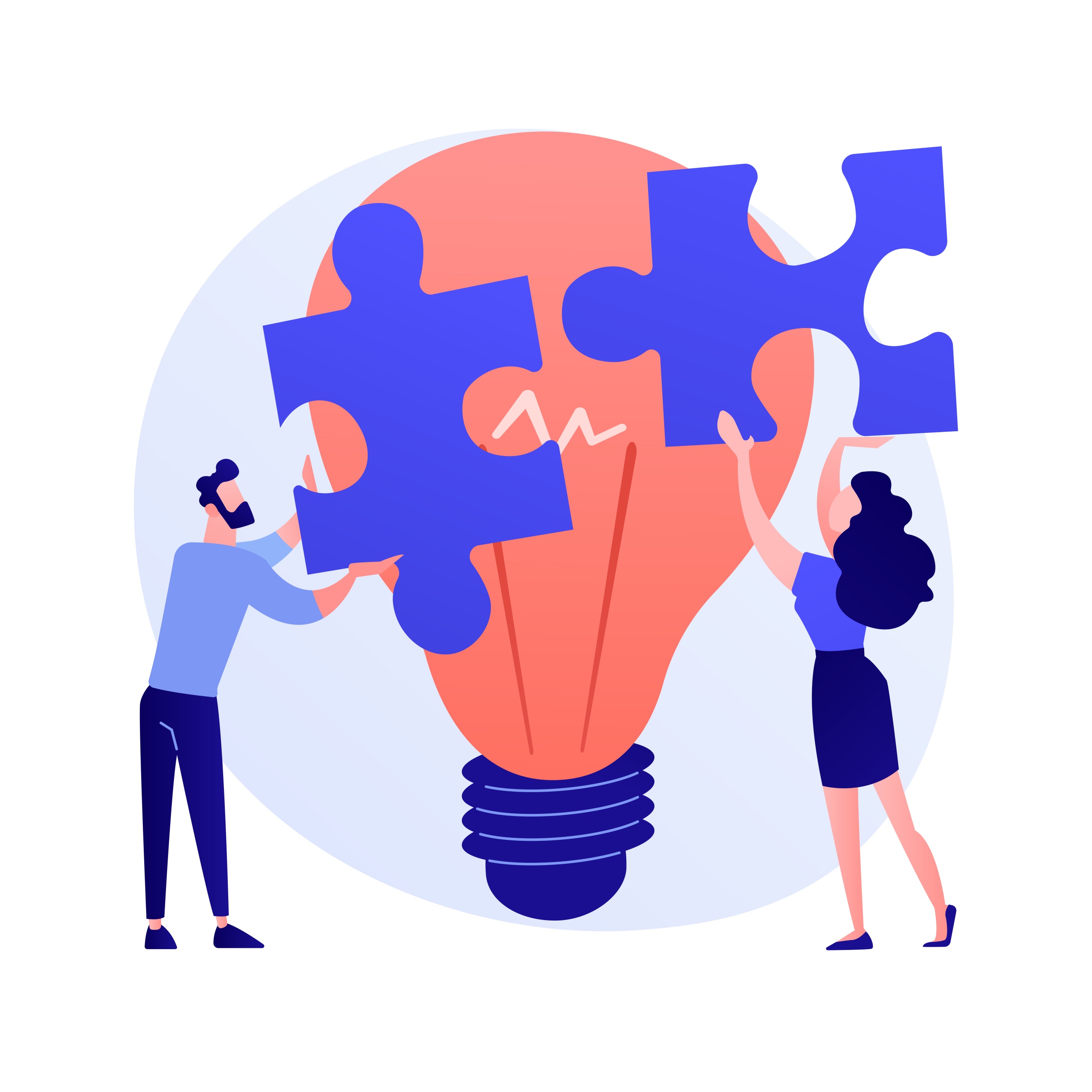 Mutual assistance abstract concept vector illustration. Mutual assistance program, help each other, business support, mobile banking, team work, group of people, shaking hands abstract metaphor.